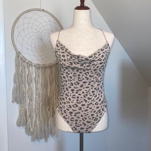 Abercrombie Bodysuit Leopard Print